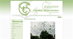 Desktop Screenshot of mcs-kaarst.de